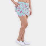 Hibiscus Summer Women's Golf Skirt