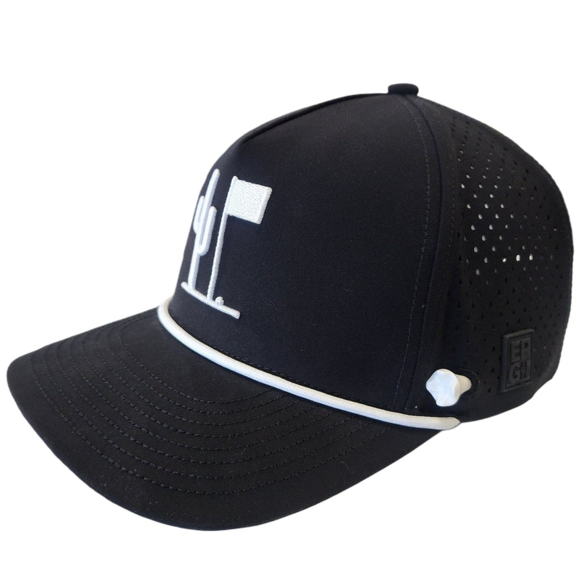 EPG Mesh Rope Hat - Built In Tee Holder – EvenParGolf.com